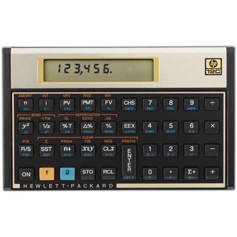 calculadora hp 12c